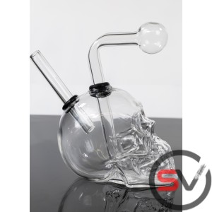 SINGLE SKULL OIL BURNER 5inch